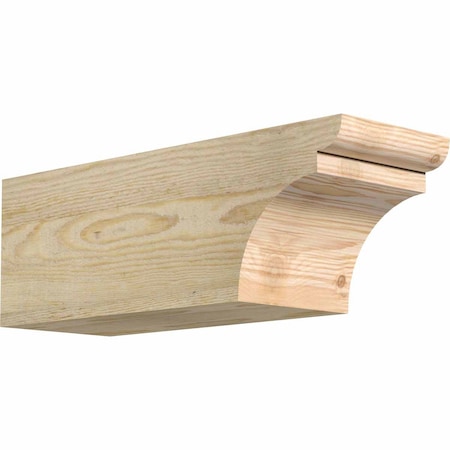 Ekena Millwork Yorktown Rough Sawn Rafter Tail, Douglas Fir, 6"W x 6"H x 18"L RFT06X06X18YOR00RDF